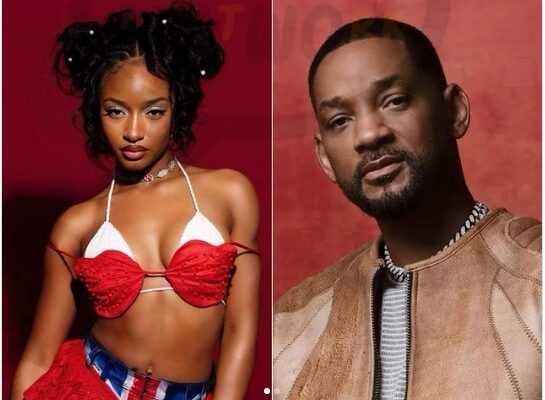 Ayra Starr Spotted Having Dinner With Will Smith (Video)