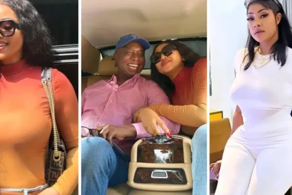 Regina Daniels responds to Angela Okorie's comment about her marriage