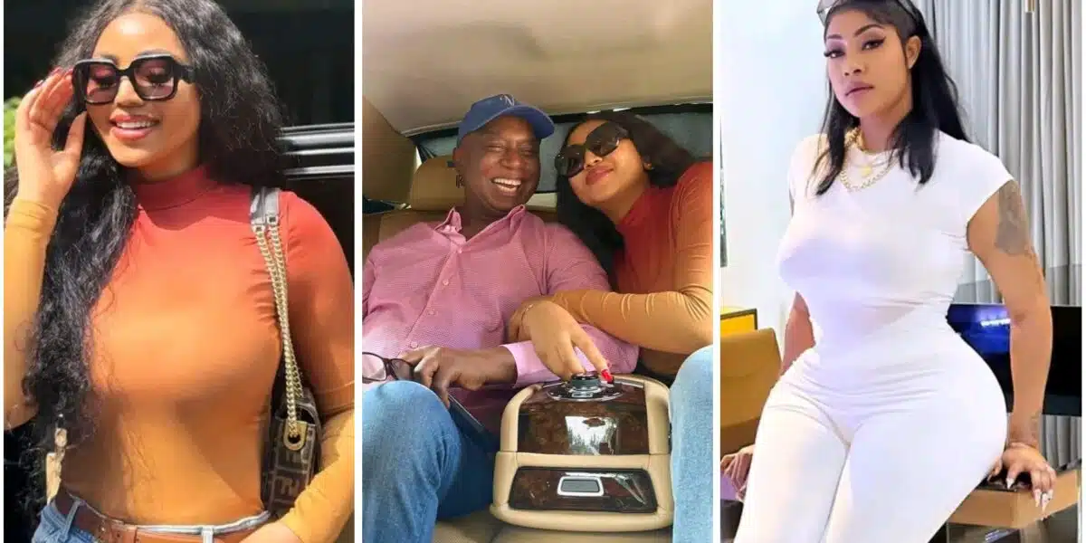 Regina Daniels responds to Angela Okorie's comment about her marriage