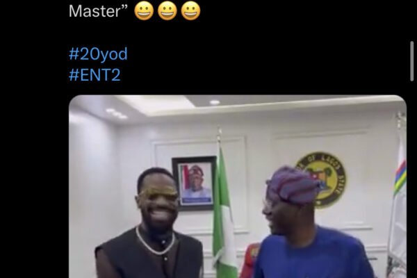 Sanwo-Olu Hosts D'Banj Ahead Of Highly-Anticipated Album Launch