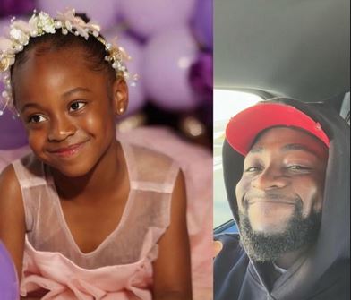 “Twinskii” - Davido Writes As He Shares Side-by-side Photo Of Himself And His Second Daughter, Hailey