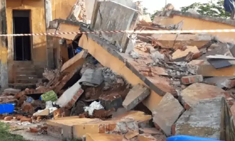 40 persons trapped in Abuja building collapse