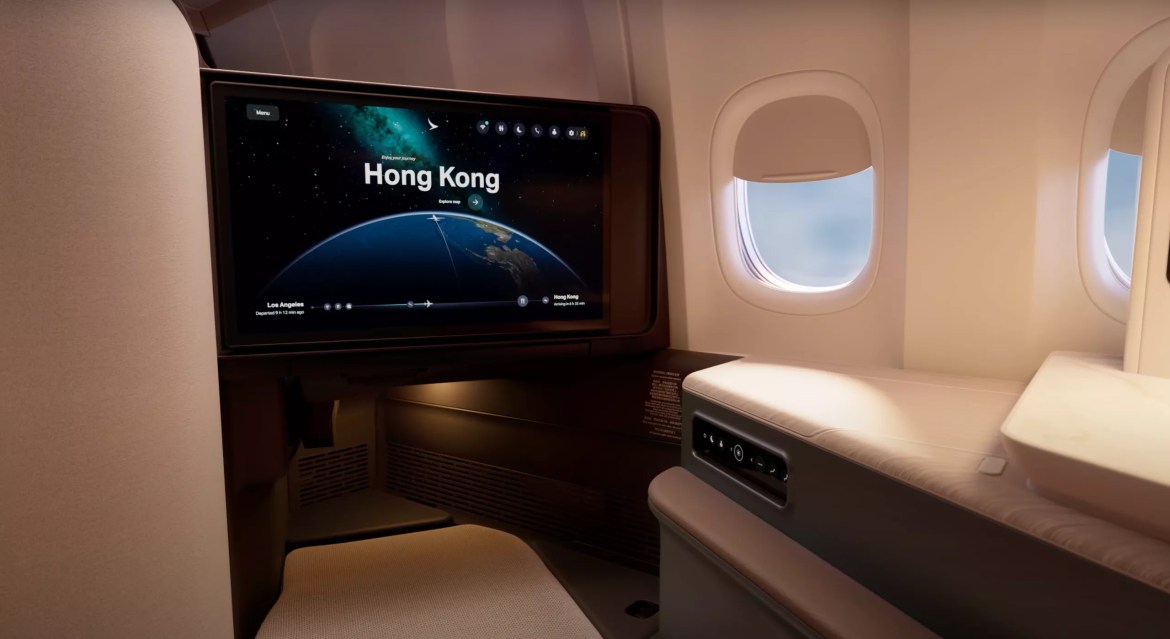 Cathay Pacific elevates Business Class travel with new luxury Aria Suite