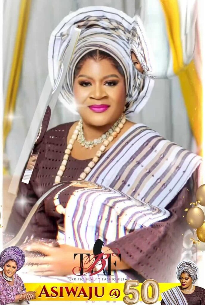 Funsho Adeoti snubs husband, praises others amid 50th birthday drama