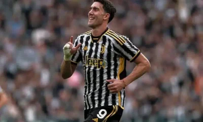 Transfer: Arsenal monitoring Juventus striker Dusan Vlahovic ahead of January