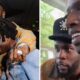 Burna Boy stunned during meet with Rema, exchanges pleasantries