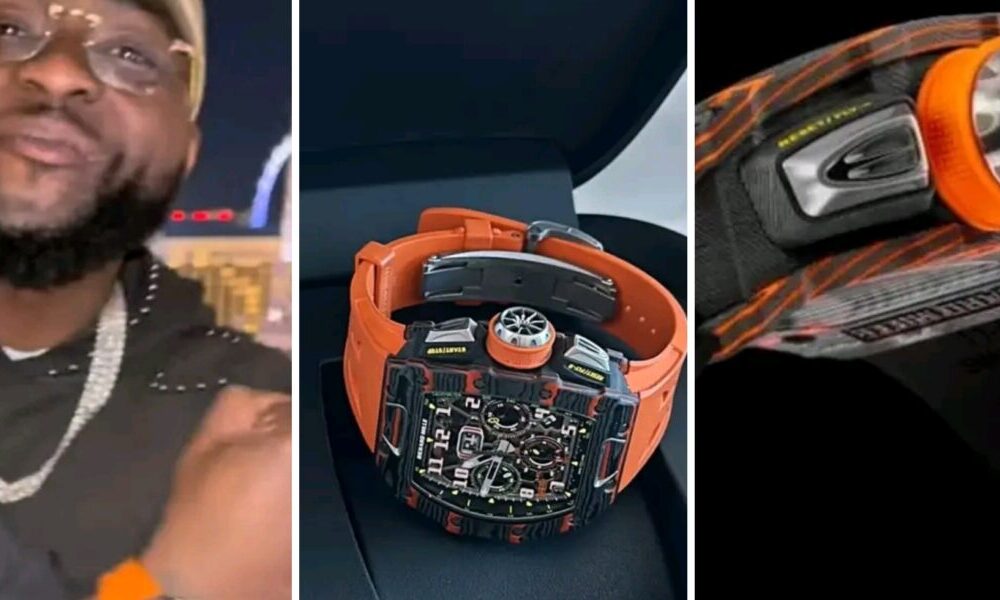 Davido splashes $500,000 on Richard Mille watch