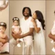 Johnny Drille shares family photos as daughter turns one