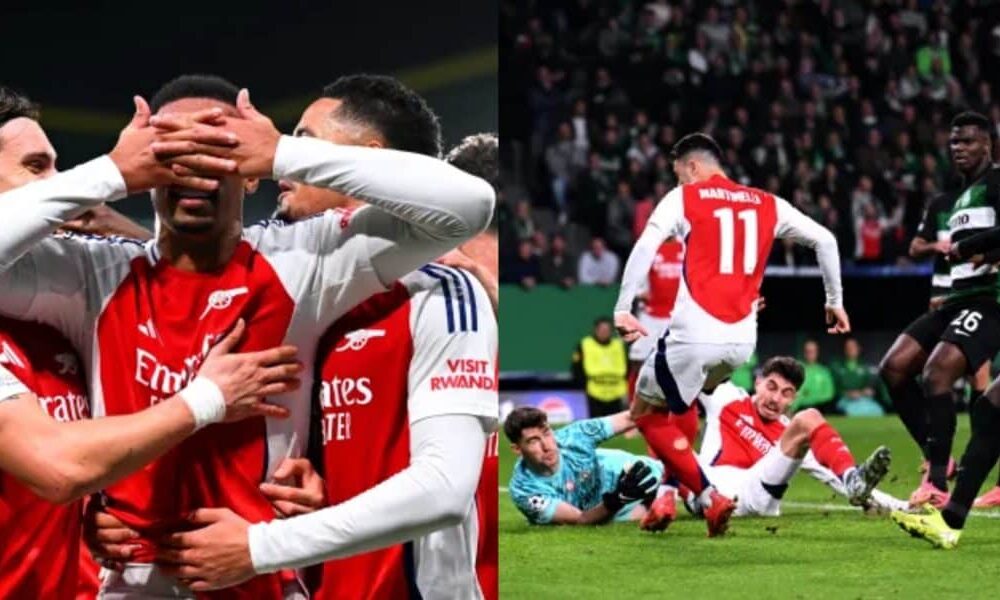 Sporting 1-5 Arsenal: Gunners dismantle Lisbon in Champions League masterclass