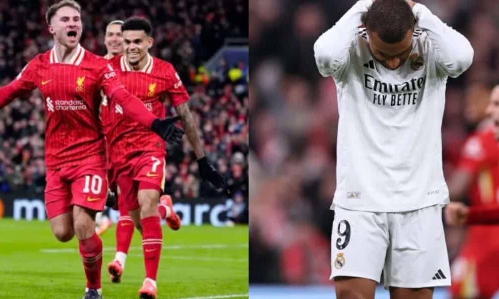 UCL: Mbappe misses penalty as Liverpool outclass Real Madrid 2-0