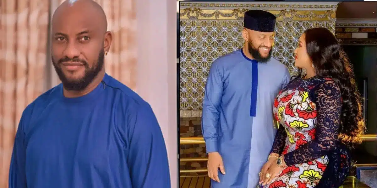 Yul Edochie publicly begs Judy for baby girl