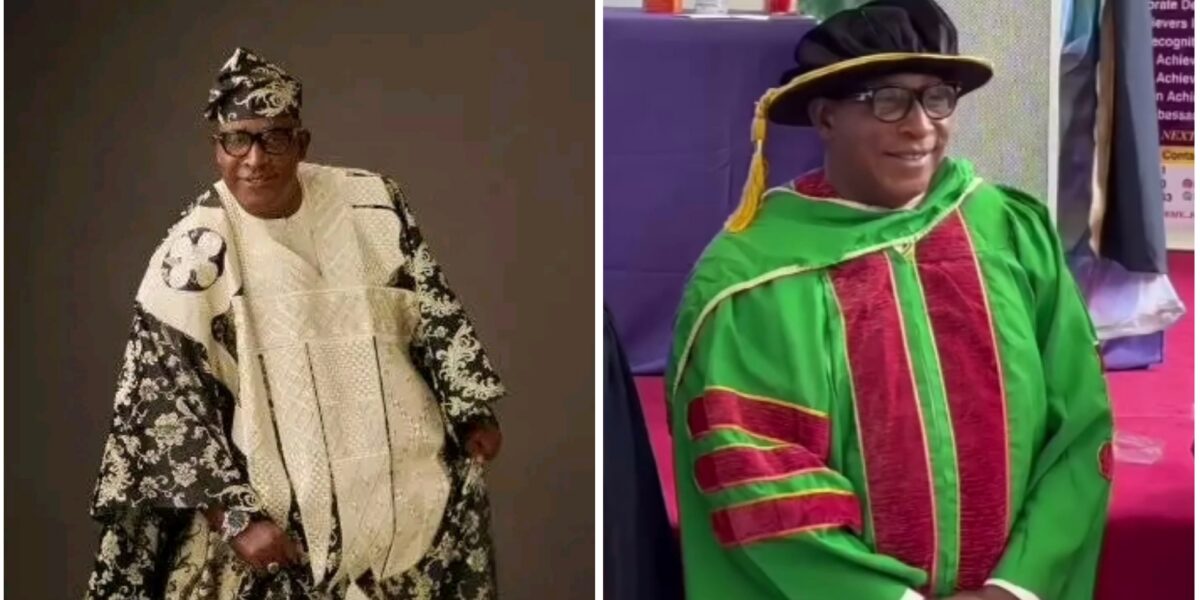 Adebayo Salami conferred with doctorate degree from UK varsity