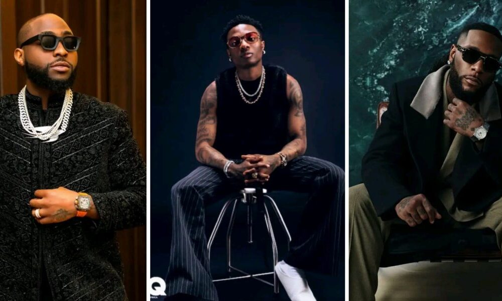 Davido, Wizkid, Burna Boy perform at Oando PLC’S party