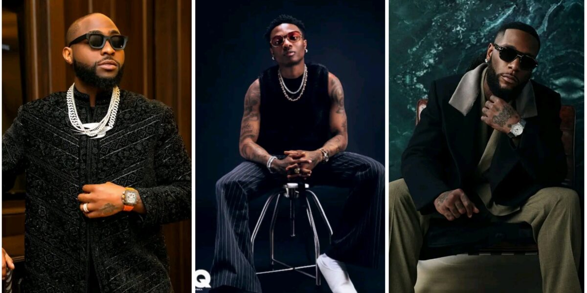 Davido, Wizkid, Burna Boy perform at Oando PLC’S party