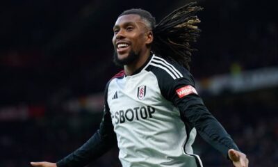 EPL: Alex Iwobi praised for role in Fulham’s second goal against Liverpool