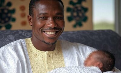 Man joyfully welcomes daughter a year after losing son