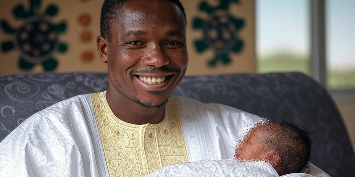 Man joyfully welcomes daughter a year after losing son