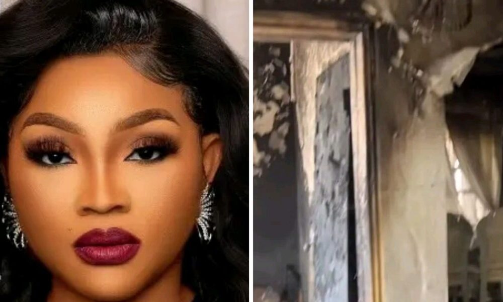 Mercy Aigbe loses home to fire outbreak