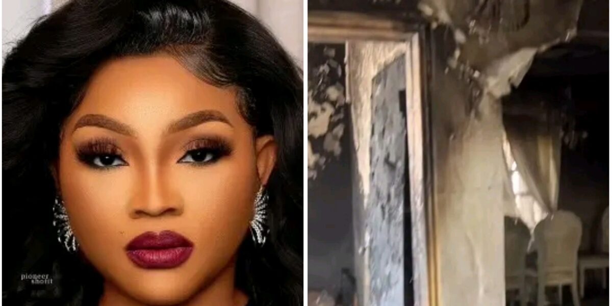 Mercy Aigbe loses home to fire outbreak