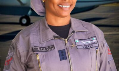 Nigeria Customs celebrate Olanike Balogun as its first female pilot