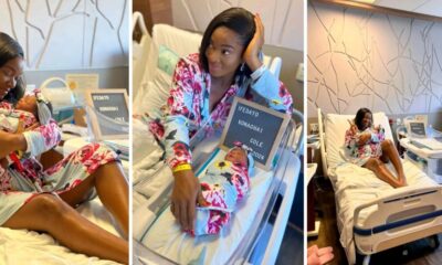 Wofai Faida shares glimpse of her newborn