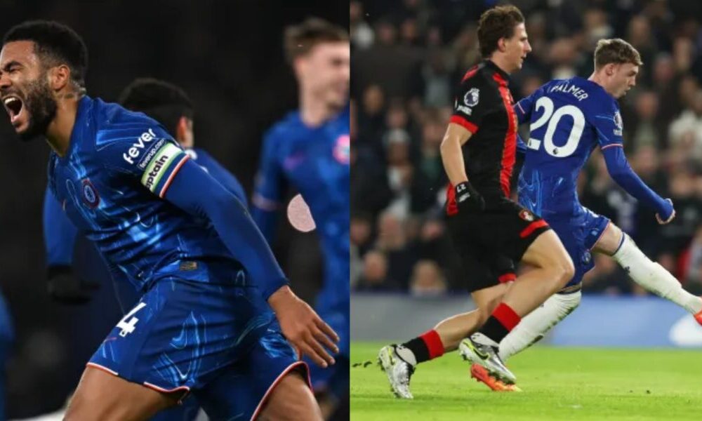 Chelsea 2-2 Bournemouth: James rescues point with stunner as Blues’ winless streak continues