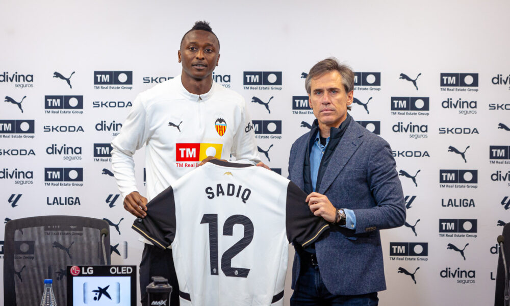 I’m hungry for success at Valencia, Sadiq says after loan move