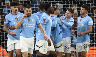 Man City hit Salford for eight to cruise into FA Cup 4th round