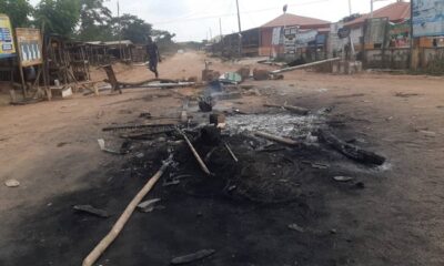 Ondo communal clash claims two, palace, buildings razed