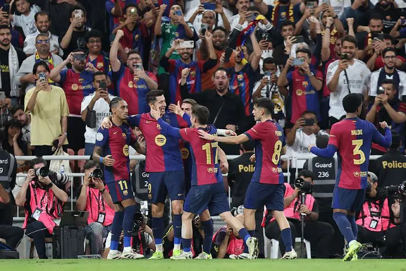 Spanish Super Cup: Barcelona hammer Real Madrid 5-2 in final